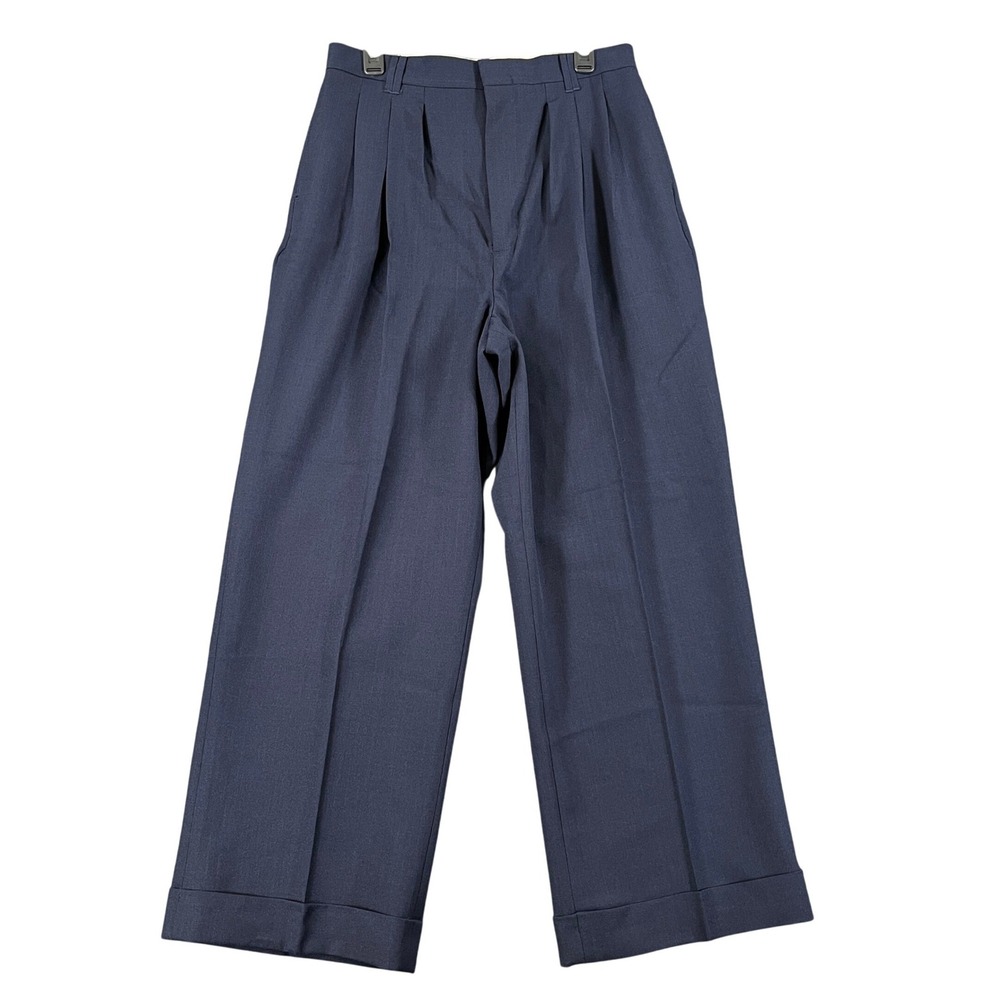 Vintage 90s Smokey Joes Bruno Pleated Trousers Mens 32x29 Triple Pleat Formal